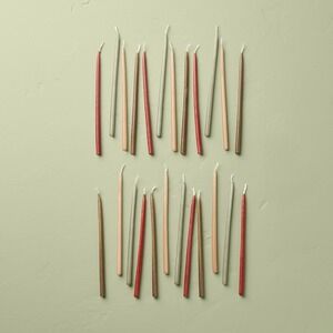 24pk Mini Taper Wishing Candles – Hearth & Hand Magnolia Target Fall 2025